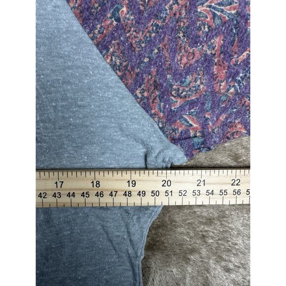 Lularoe Randy 3/4 Sleeve Tee Women's Size Large Gray - Picture 6 of 7